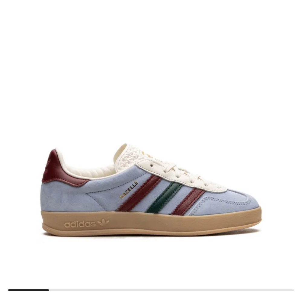 Adidas Gazelle Sneakers in Blue and Red
